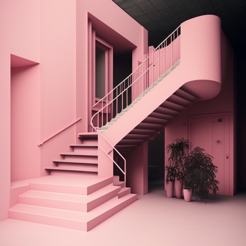 Whodunit_pink_staircase_package_next_to_the_stairs_811b243c-43ef-4b9a-89ac-9cbd33591cff